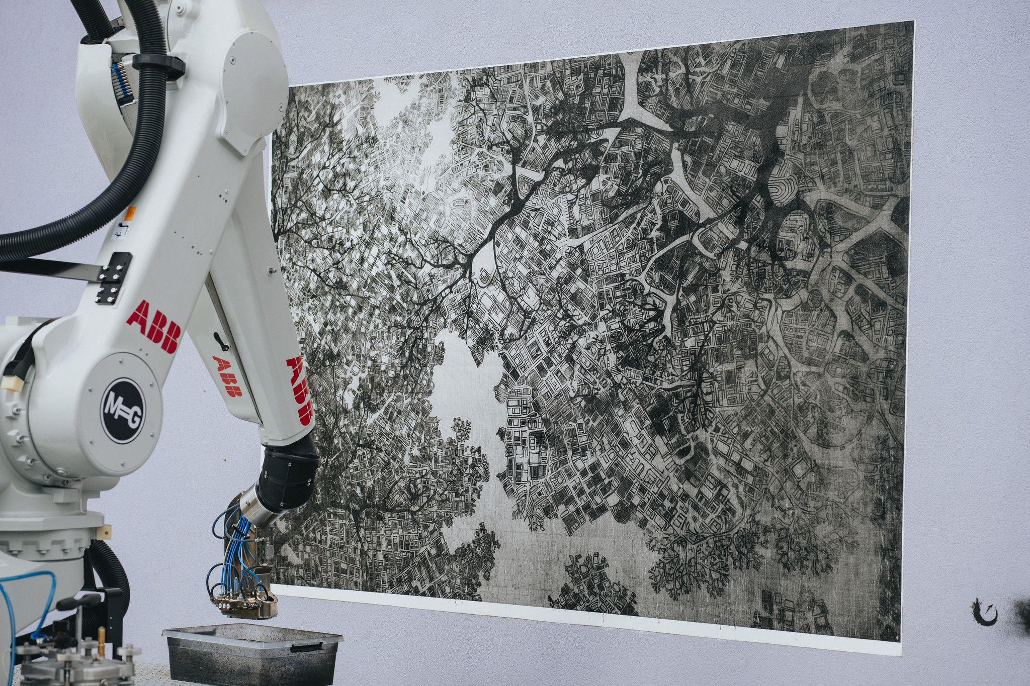 Robotický umělec v Boleslavi poodhalil budoucnost