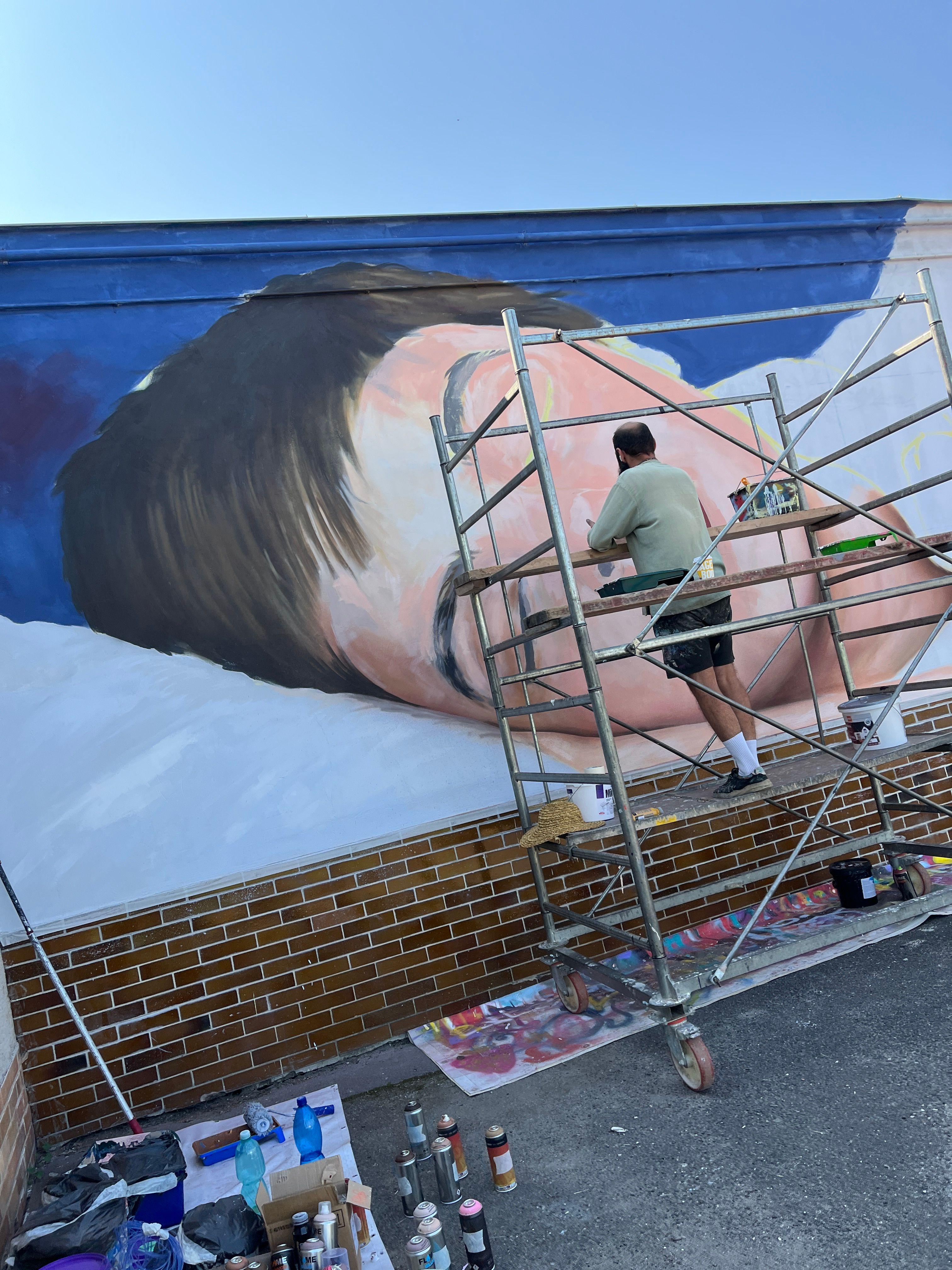 Boleslavské ulice oživila nová streetartová díla
