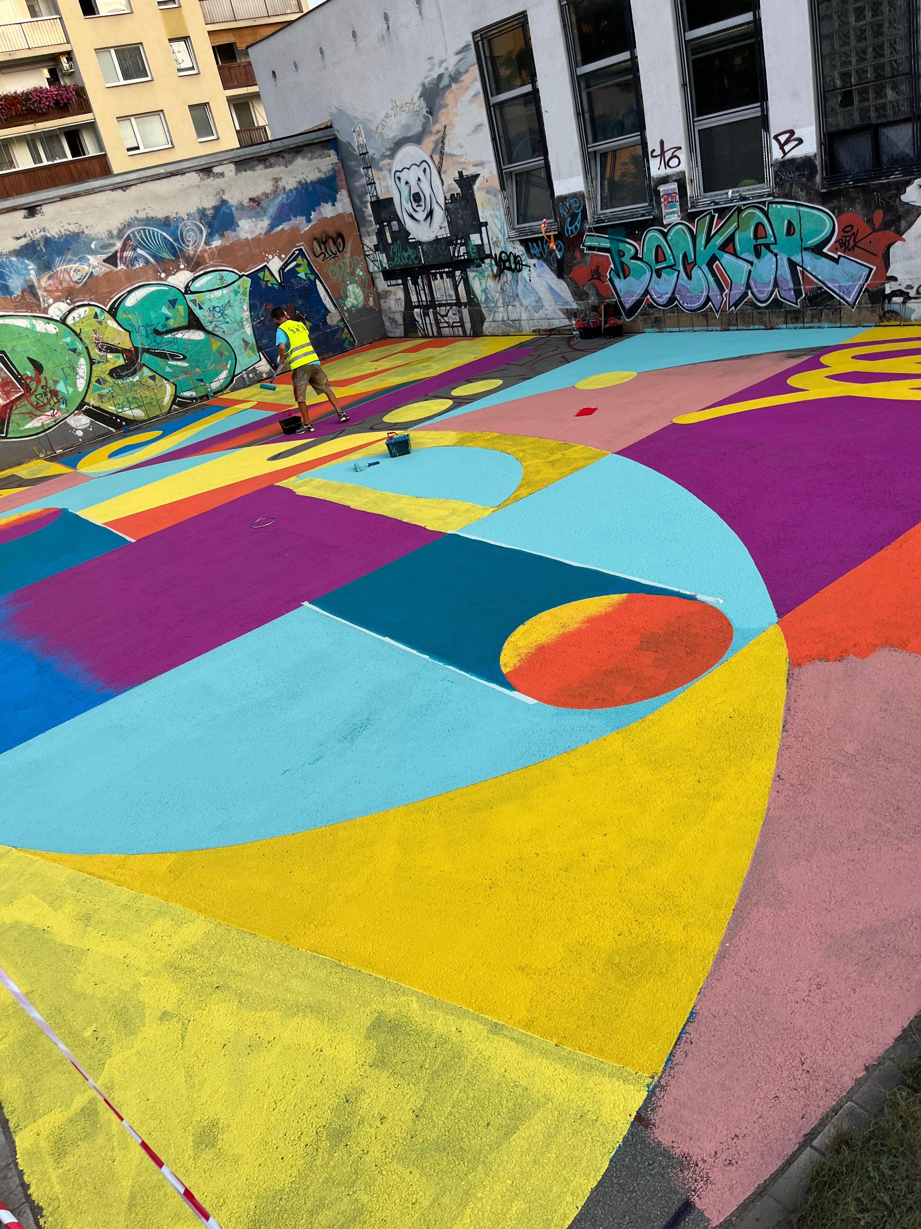 Boleslavské ulice oživila nová streetartová díla