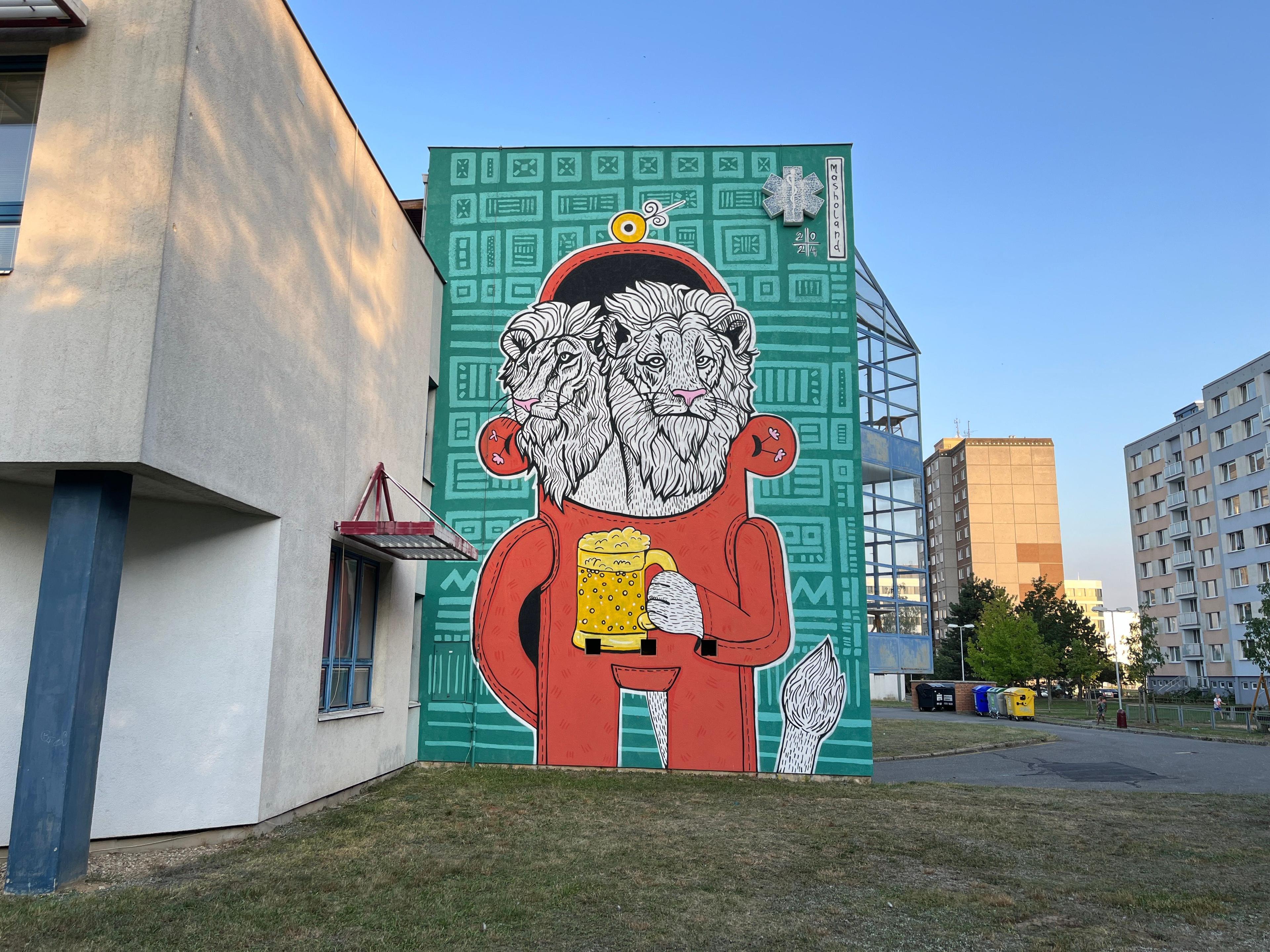 Boleslavské ulice oživila nová streetartová díla
