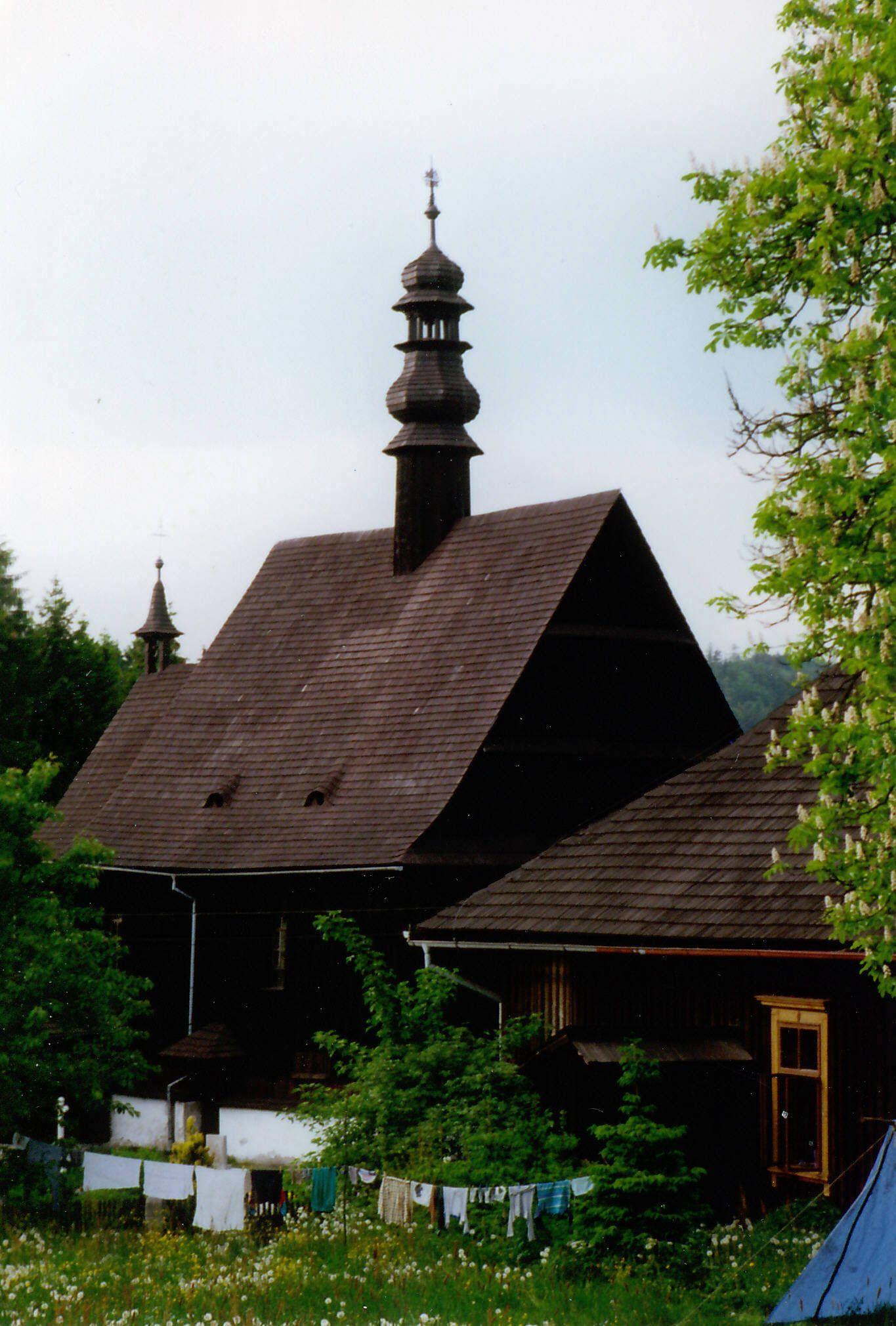 Dřevěný kostel sv. Petra a Pavla v Liberku, credit: Miaow Miaow