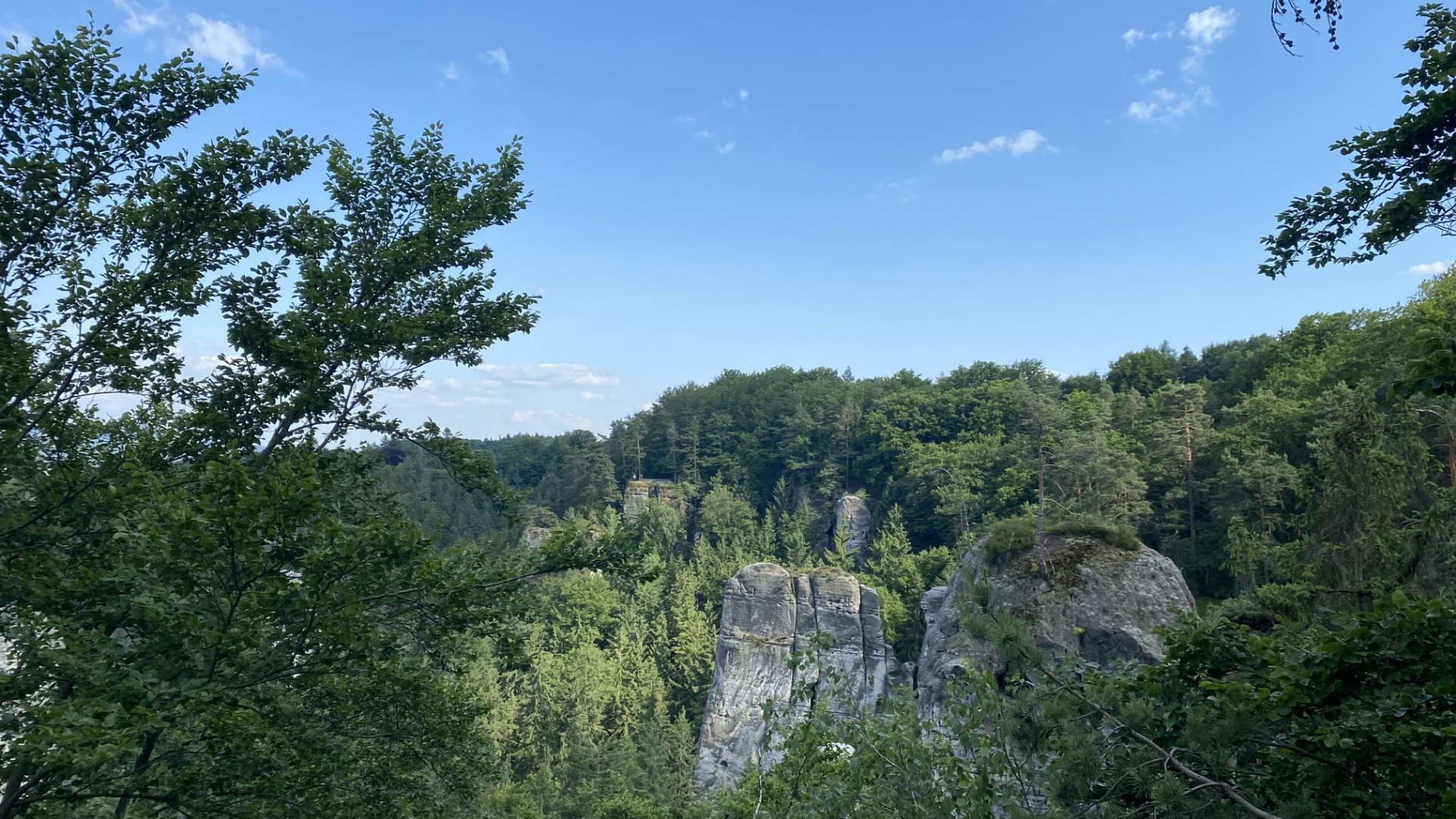 Nejkrásnější výhledy v Českém ráji – vyhlídky u Hrubé Skály