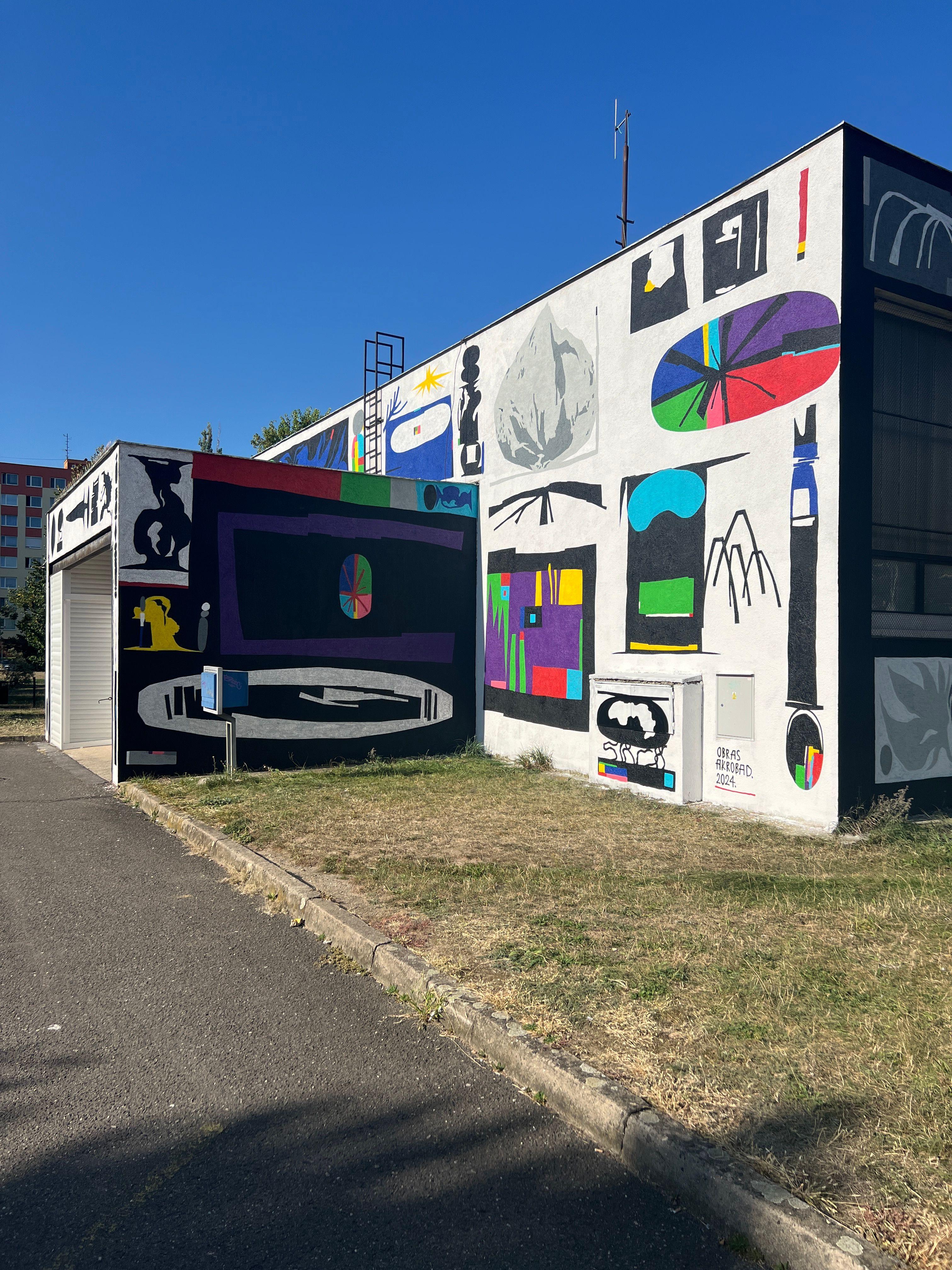 Boleslavské ulice oživila nová streetartová díla
