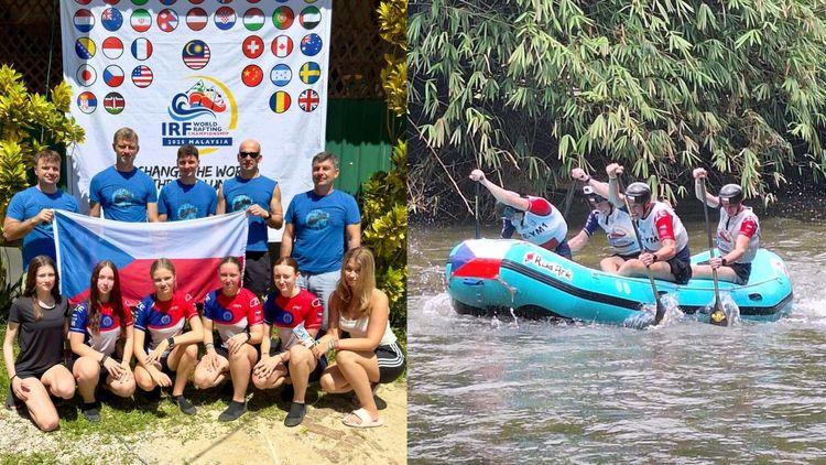 Z Mladé Boleslavi až na světové stupně vítězů. Raftaři uspěli na MS v Malajsii