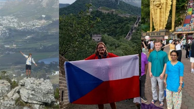 Tři studenti, tři země, nekonečno zážitků