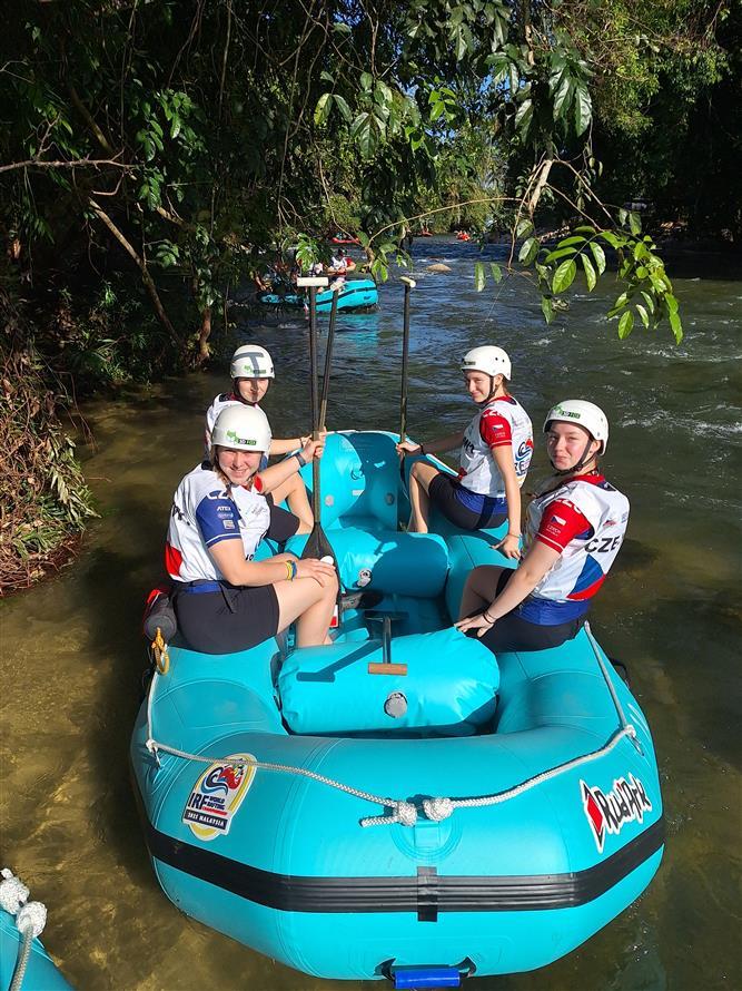 Z Mladé Boleslavi až na světové stupně vítězů. Raftaři uspěli na MS v Malajsii