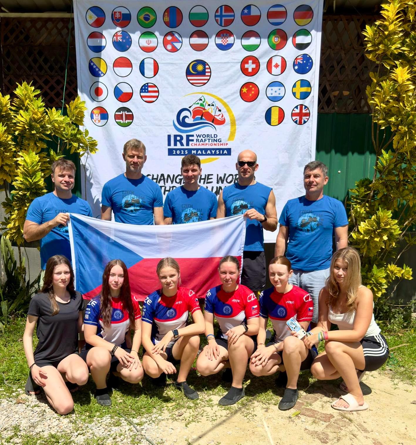 Z Mladé Boleslavi až na světové stupně vítězů. Raftaři uspěli na MS v Malajsii