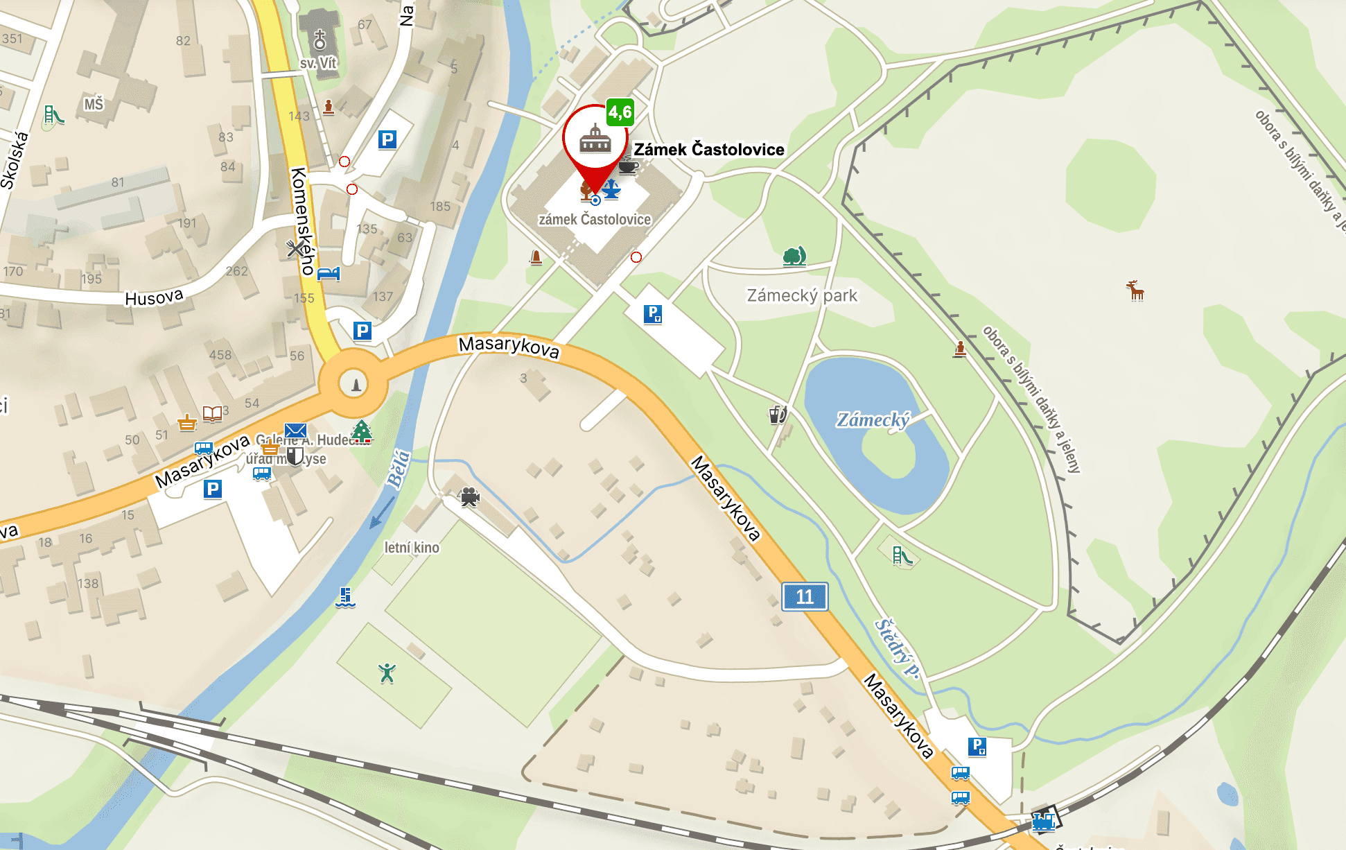 Hrady a zámky Rychnovska: Častolovice