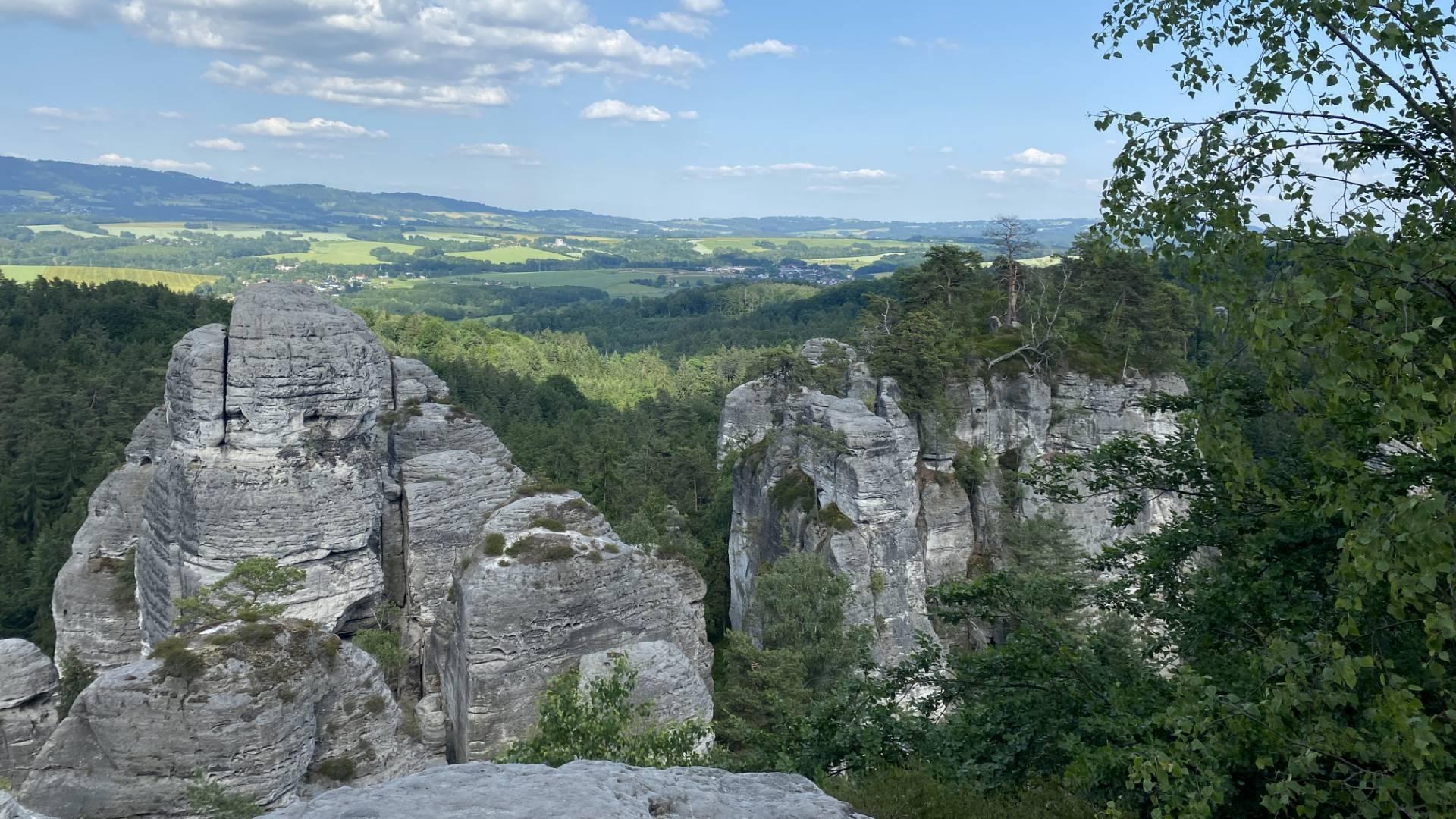Nejkrásnější výhledy v Českém ráji – vyhlídky u Hrubé Skály